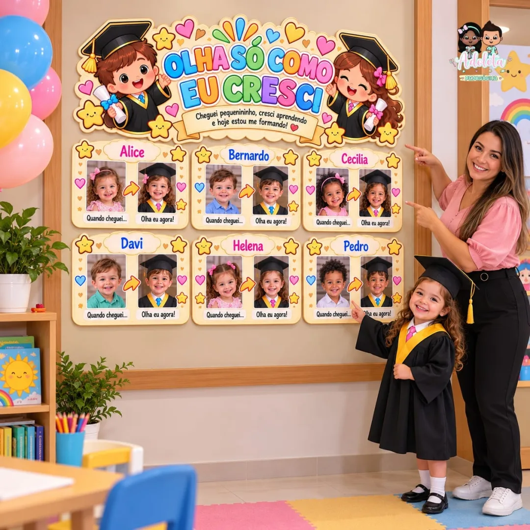 Painel Formatura-Olha Só Como eu Crescj — imagem 3