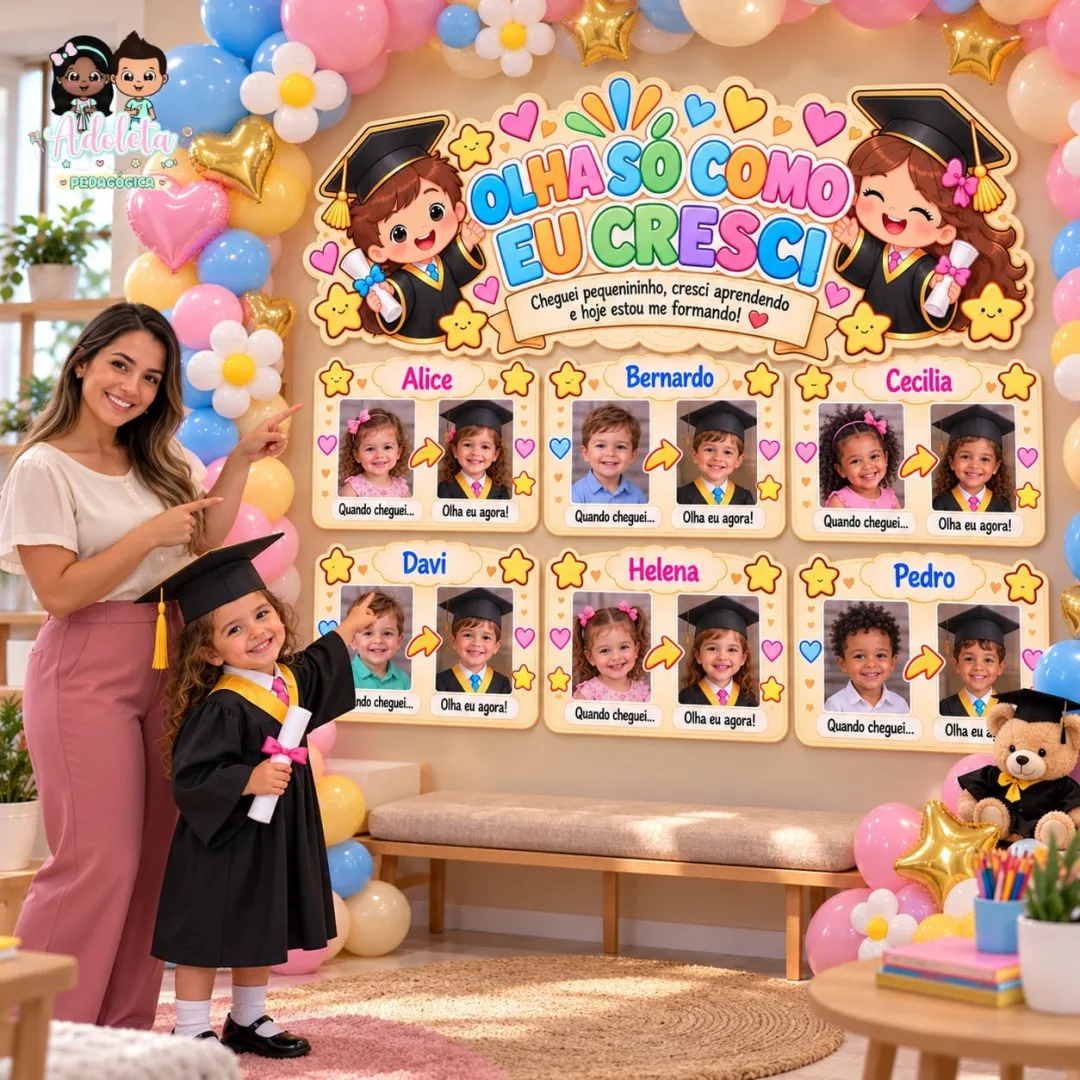 Painel Formatura-Olha Só Como eu Crescj — imagem 4