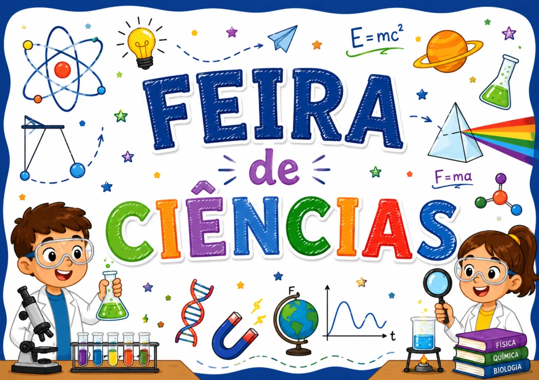 Painel + Lembrancinha - Feira de Ciências — imagem 2