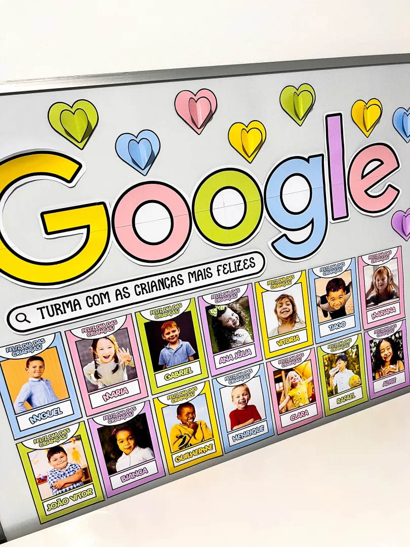 Painel Google Dia das Crianças - Arquivo em PDF — imagem 2
