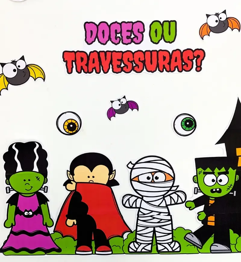 Painel Decorativo de Halloween para Educação Infantil e Anos Iniciais - PDF — imagem 4