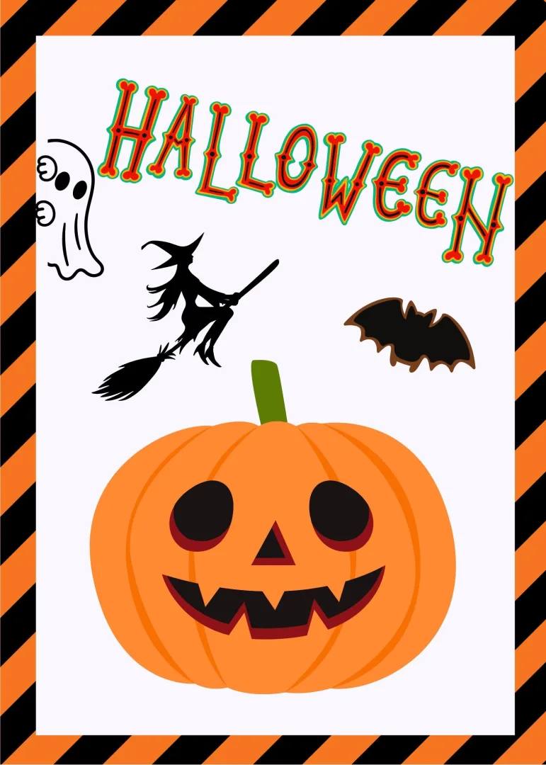 Painel Halloween Decoração Escolar e Eventos - PDF Ed. Infantil — imagem 2