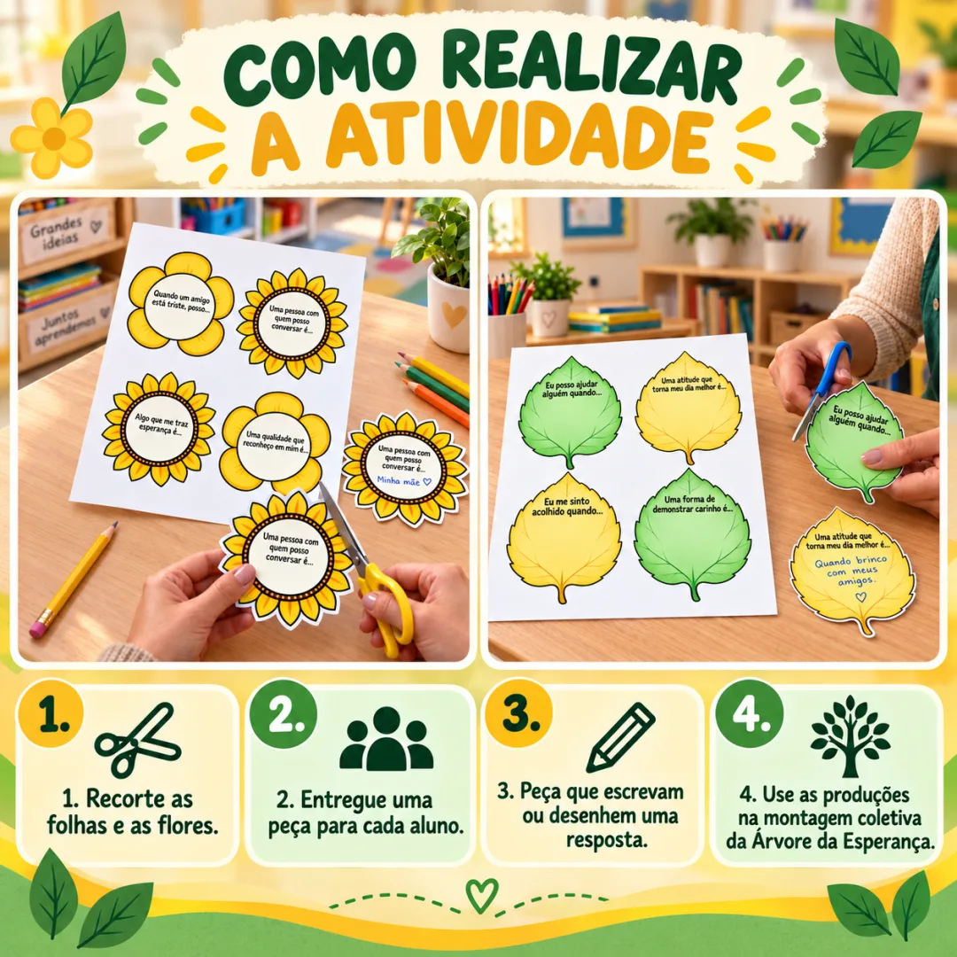 Painel Interativo "Árvore da Esperança" em PDF - 1° Ano ao EFII — imagem 5