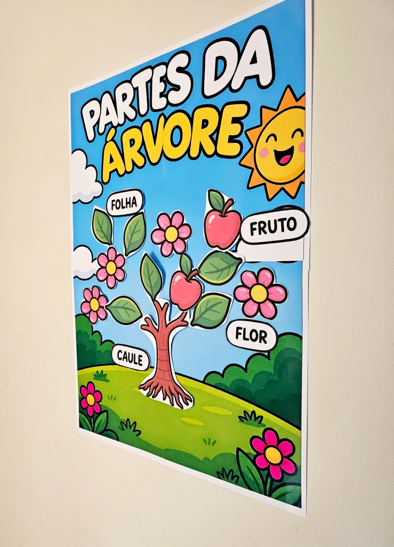Painel Interativo As Partes da Árvore - Em pdf ampliado — imagem 3