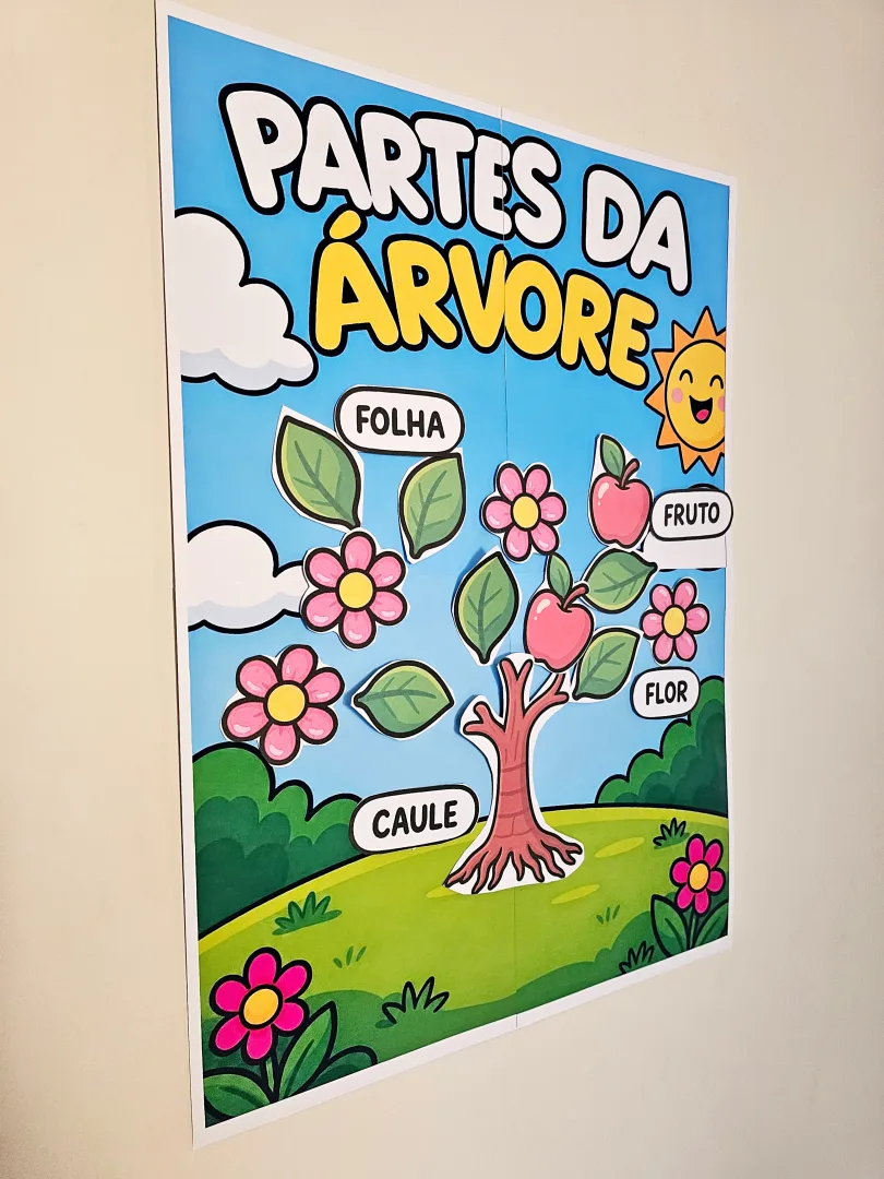 Painel Interativo As Partes da Árvore - Em pdf ampliado — imagem 4