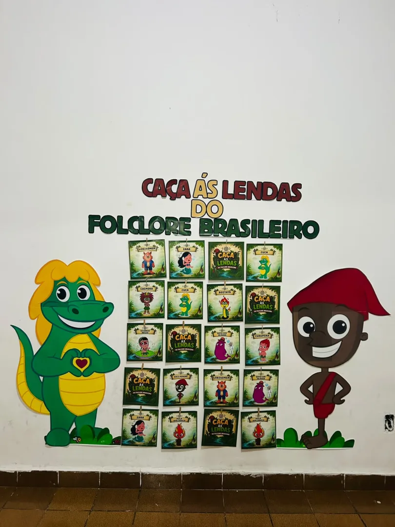 💛 PAINEL INTERATIVO CAÇA ÀS LENDAS DO FOLCLORE BRASILEIRO 🧡 — imagem 2