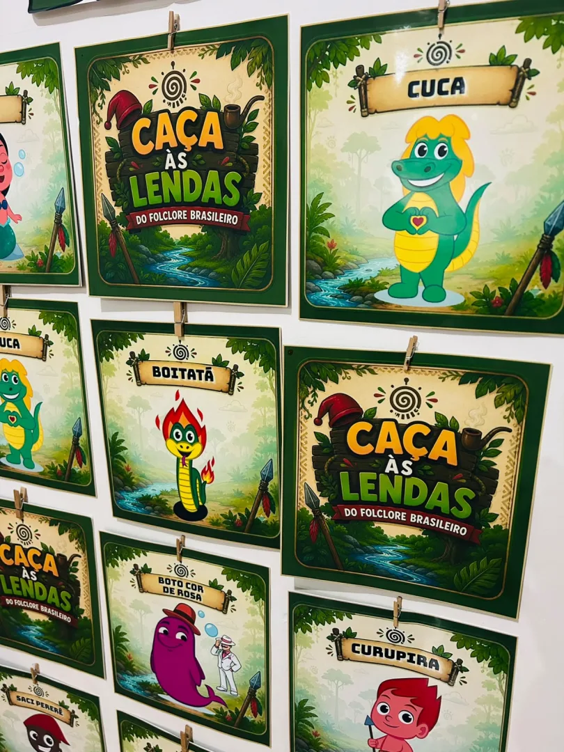 💛 PAINEL INTERATIVO CAÇA ÀS LENDAS DO FOLCLORE BRASILEIRO 🧡 — imagem 6
