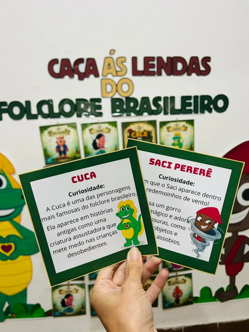 💛 PAINEL INTERATIVO CAÇA ÀS LENDAS DO FOLCLORE BRASILEIRO 🧡 — imagem 7