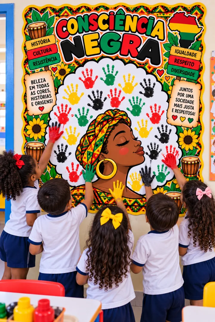 PAINEL INTERATIVO- CONSCIENCIA NEGRA — imagem 5