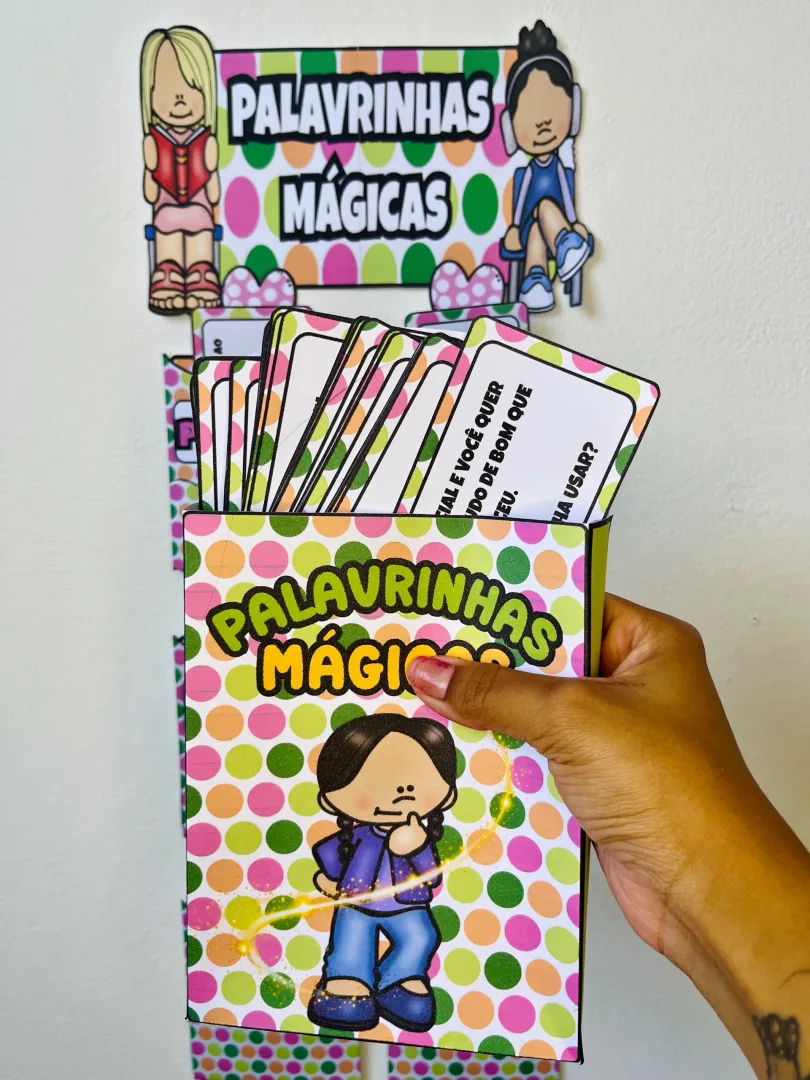 Painel Interativo  Palavrinhas Mágicas - Educação Infantil - PDF — imagem 5