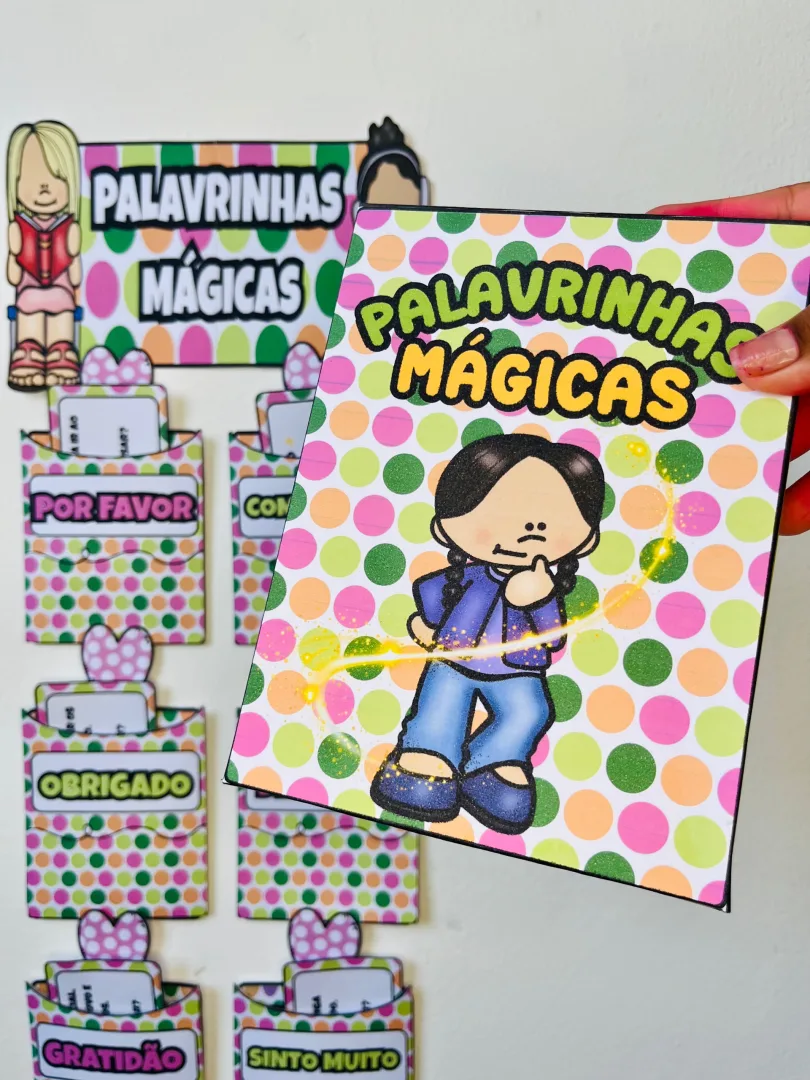 Painel Interativo  Palavrinhas Mágicas - Educação Infantil - PDF — imagem 2