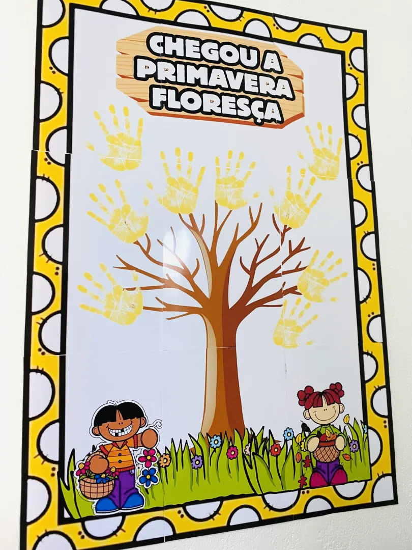Painel Interativo de Primavera!* Vamos celebrar a chegada da primavera com o nosso painel! 9 páginas Pronto para impress — imagem 3