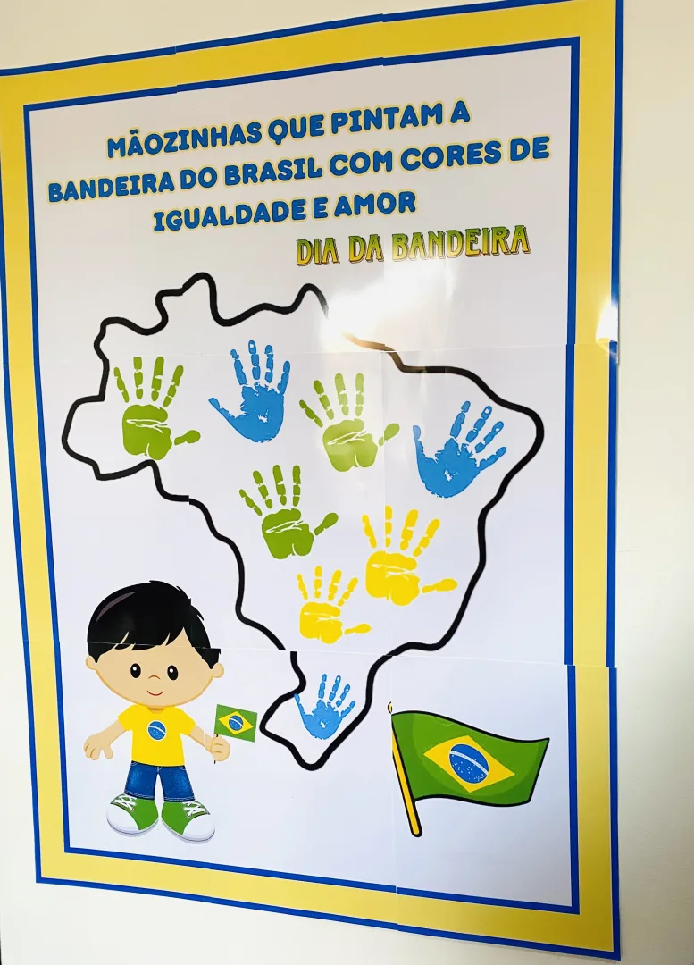 Painel Interativo Dia da Bandeira do Brasil - Educação Infantil e Ensino Fundamental - PDF — imagem 3