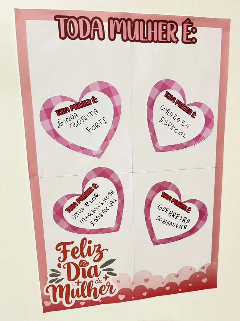 PAINEL INTERATIVO: DIA DA MULHER “TODA MULHER É...” — imagem 2