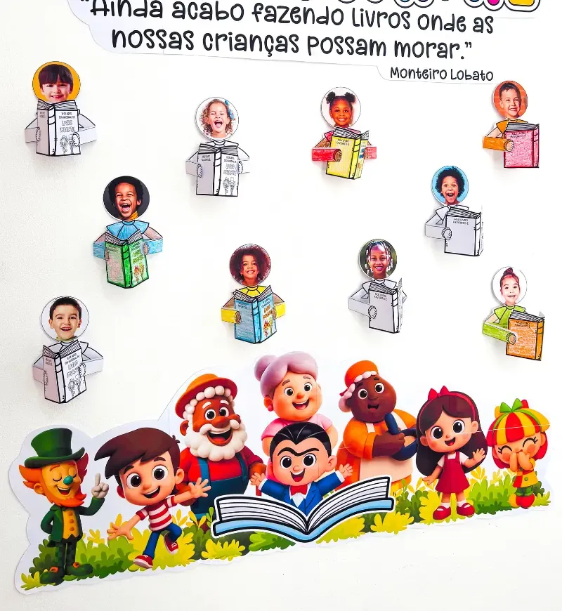 Painel Interativo Dia do Livro Infantil — imagem 2