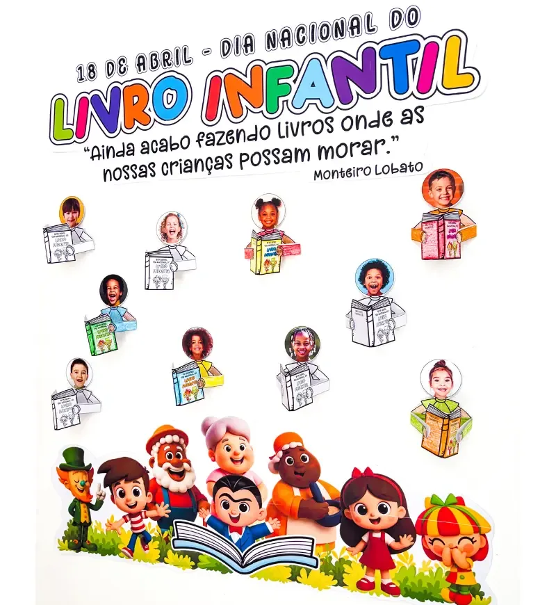 Painel Interativo Dia do Livro Infantil — imagem 3