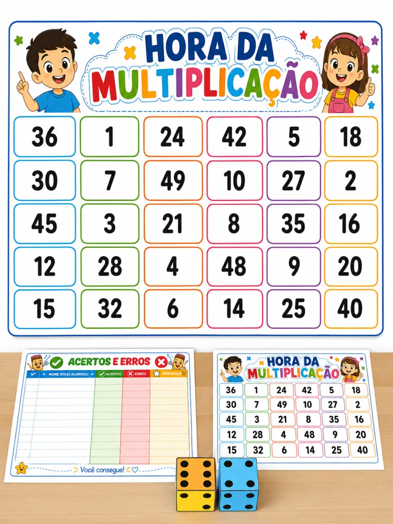 PAINEL INTERATIVO- HORA DA MULTIPLICAÇÃO — imagem 4
