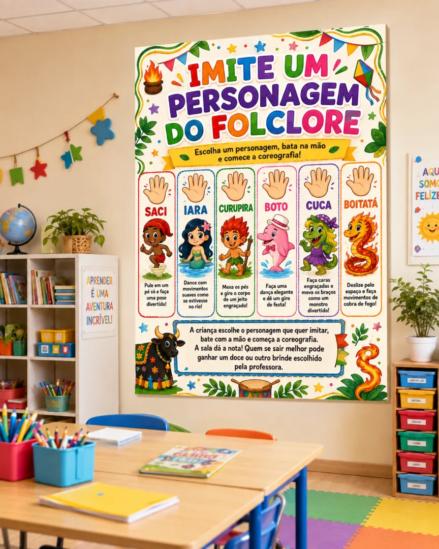 Painel Interativo – Imite um Personagem do Folclore! — imagem 4