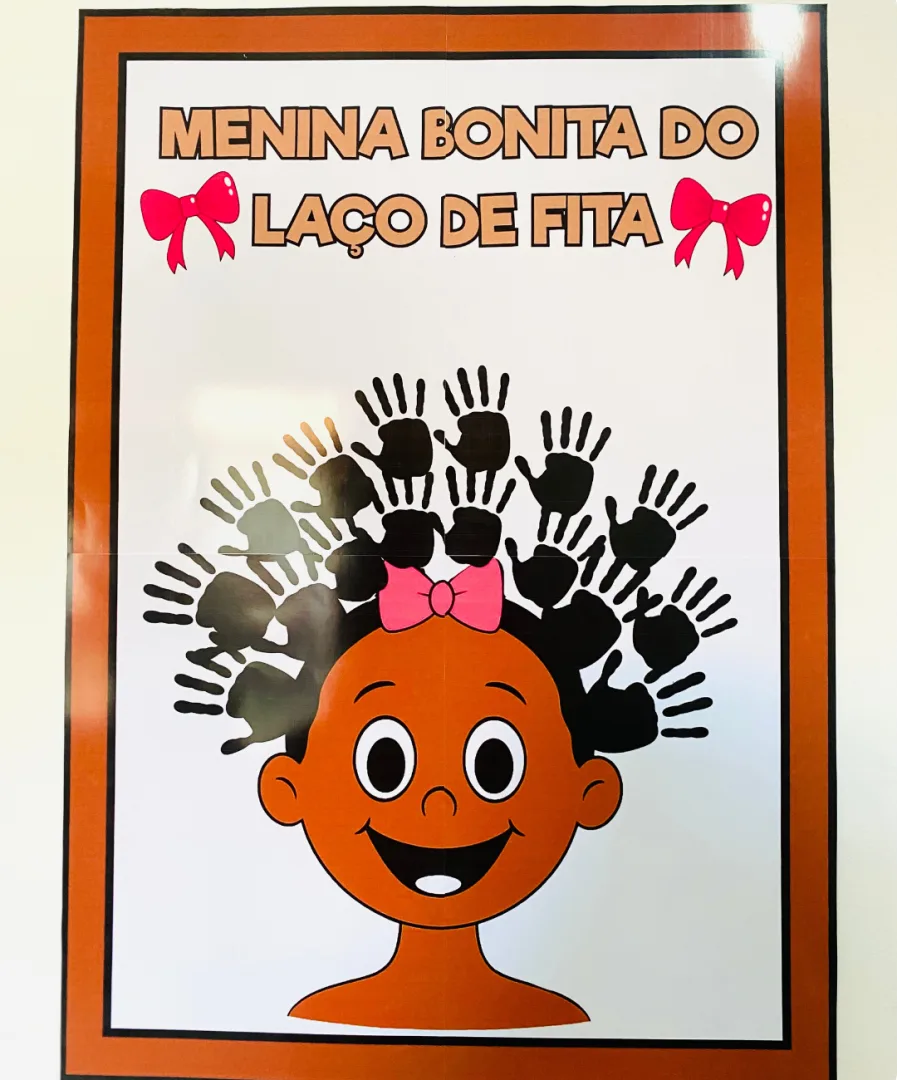PAINEL INTERATIVO - MENINA BONITA DO LAÇO DE FITA — imagem 4