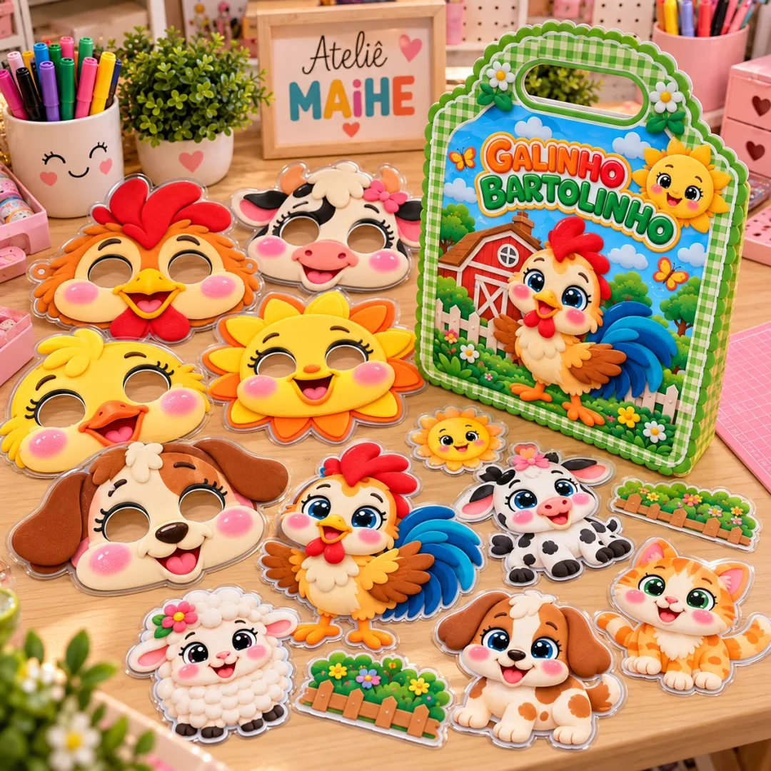 Combo O Galinho Bartolinho - Arquivo Digital - Educação Infantil - Contação de História — imagem 3