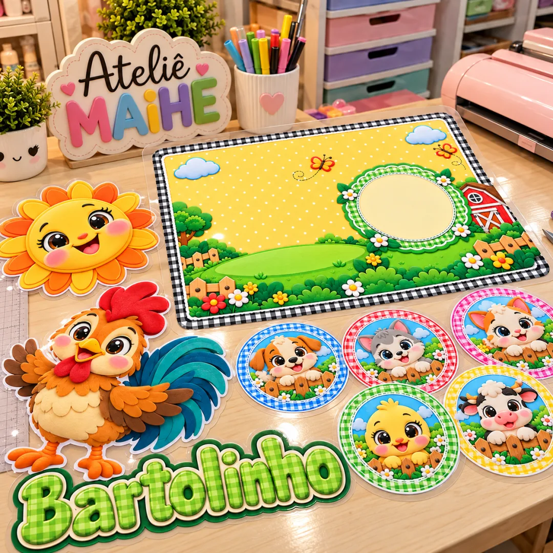O Galinho Bartolinho - Combo - Arquivo Digital - Educação Infantil - Contação de História — imagem 3