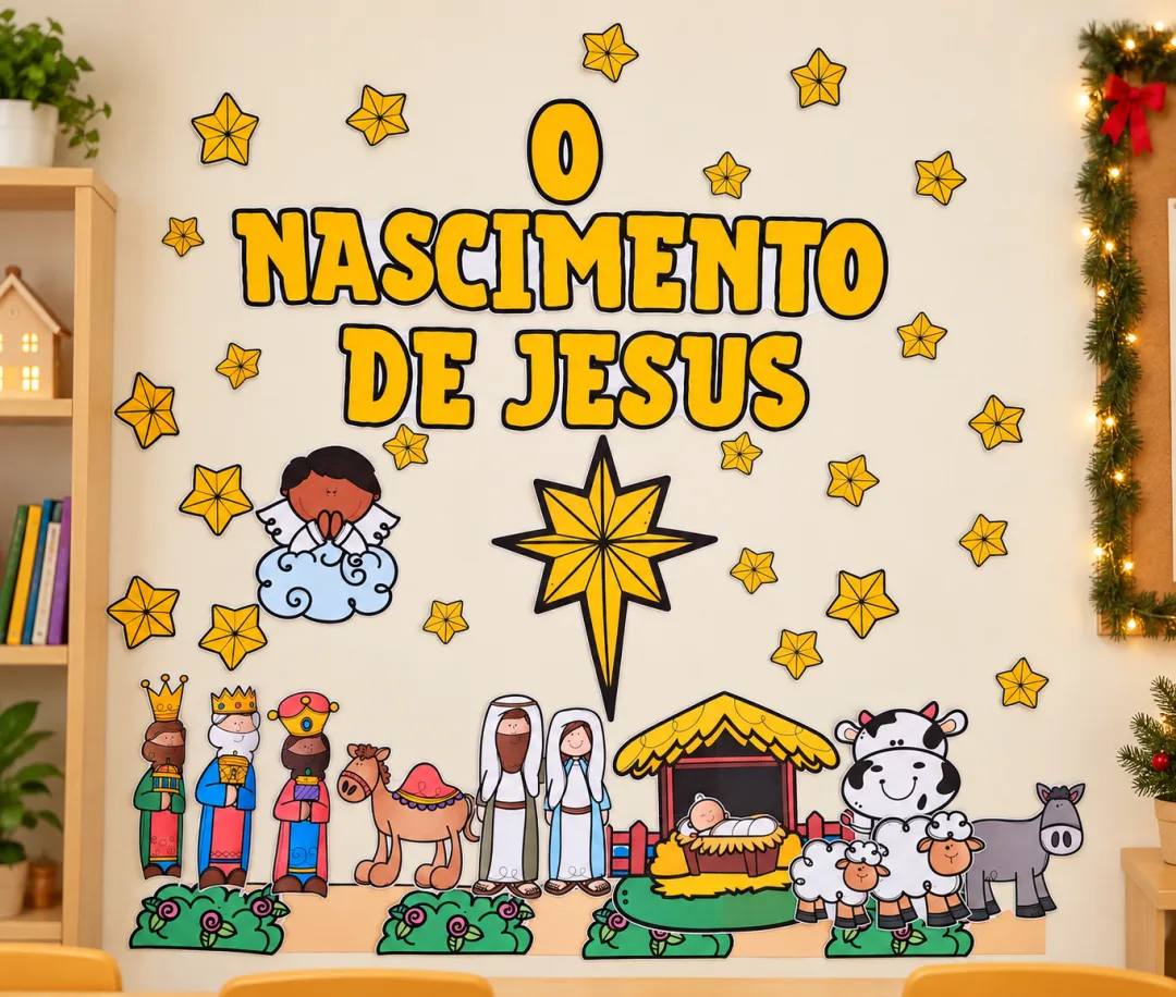 Painel Interativo o Nascimento de Jesus em Pdf — imagem 2