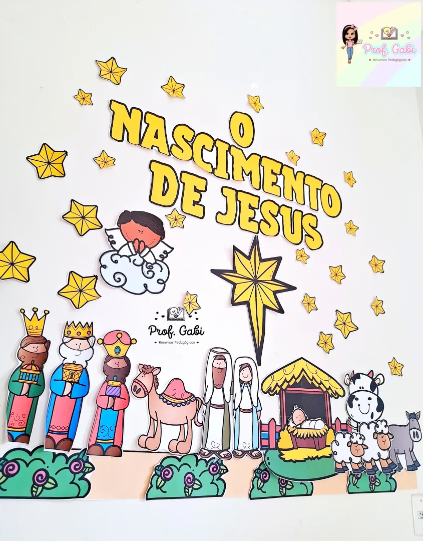 Painel Interativo o Nascimento de Jesus em Pdf — imagem 4