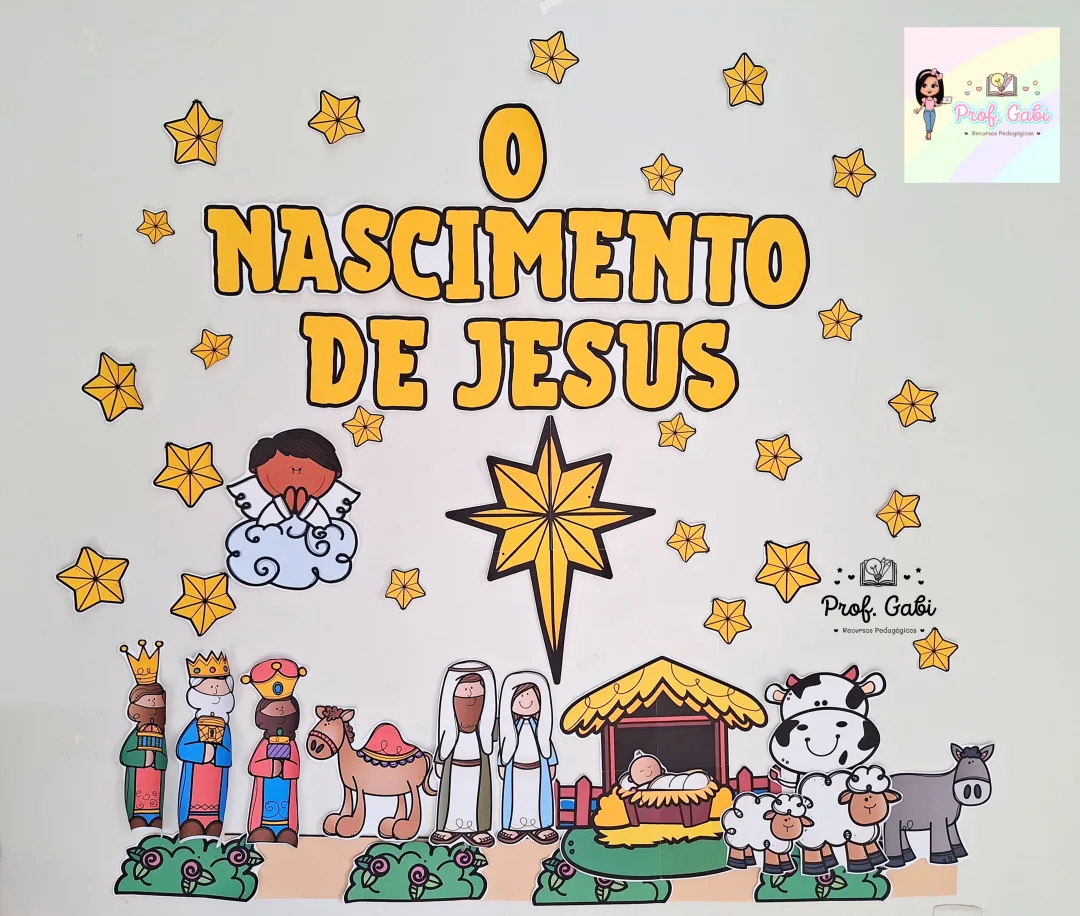 Painel Interativo o Nascimento de Jesus em Pdf — imagem 5