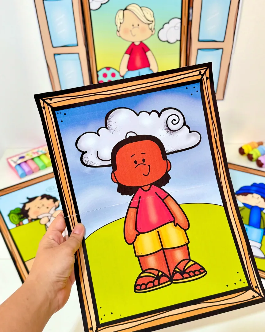 Painel Janela do Tempo para Educação Infantil  Rotina Escolar em PDF — imagem 6