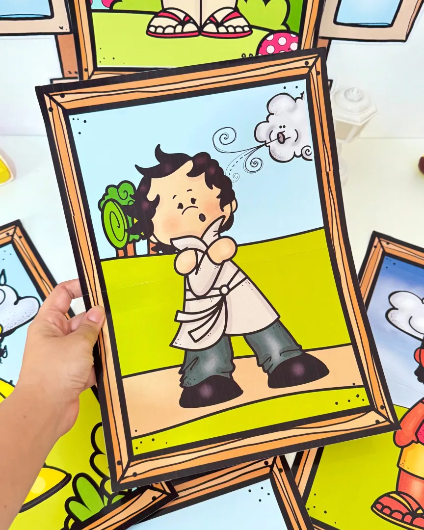 Painel Janela do Tempo para Educação Infantil  Rotina Escolar em PDF — imagem 3