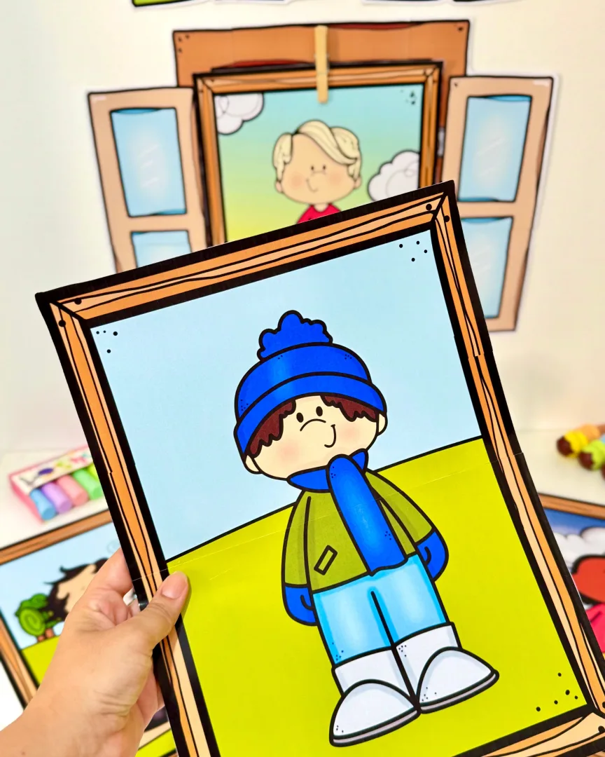 Painel Janela do Tempo para Educação Infantil  Rotina Escolar em PDF — imagem 5