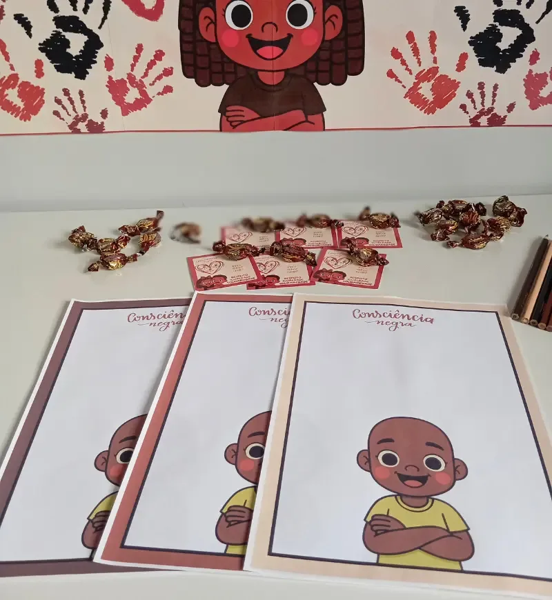 Painel + Lembrancinha Consciência Negra em PDF — imagem 4