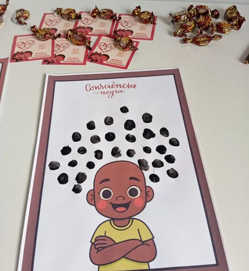 Painel + Lembrancinha Consciência Negra em PDF — imagem 6
