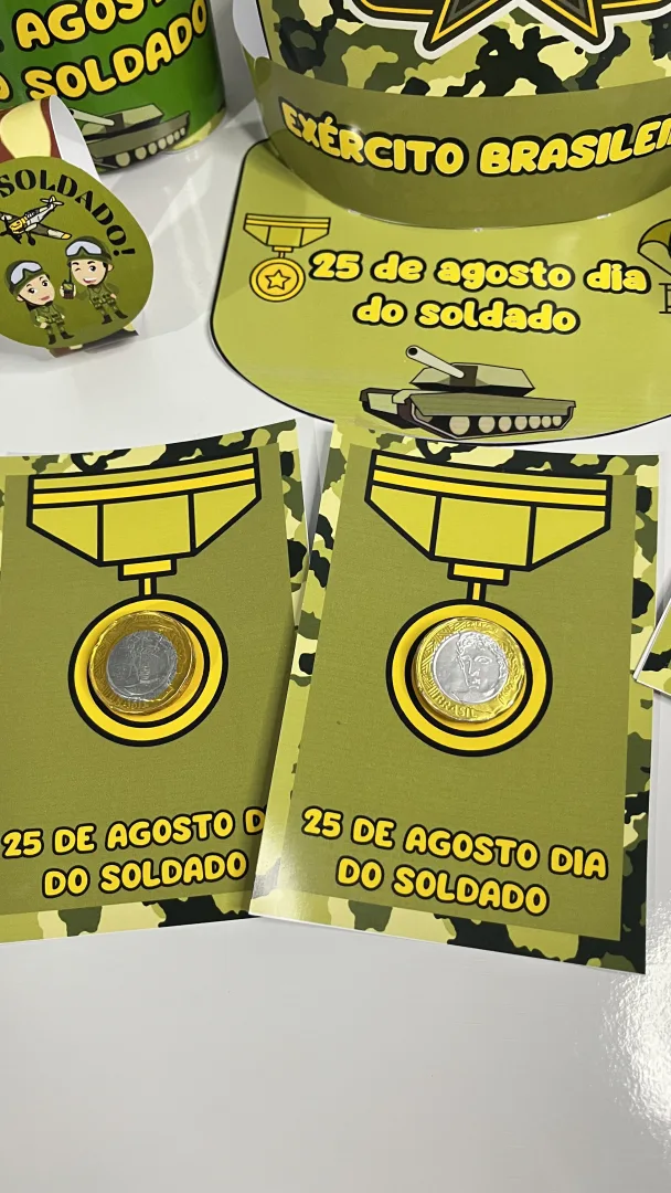 Painel + Lembrancinhas Dia do Soldado — imagem 5
