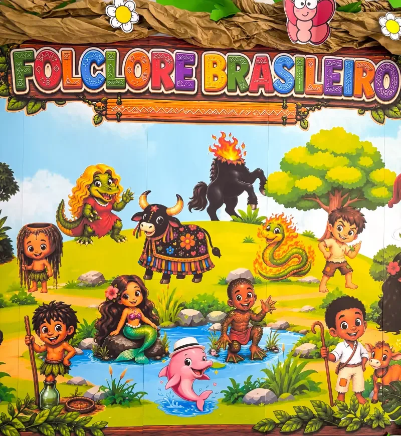 Painel Lendas Folclóricas — imagem 5