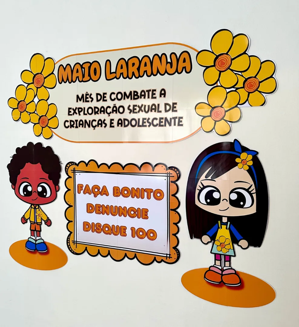 Painel Maio Laranja — imagem 5