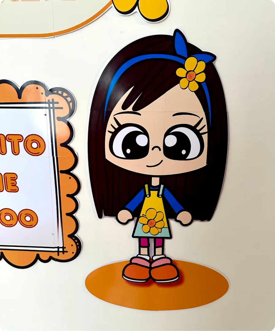 PAINEL MAIO LARANJA - FAÇA BONITO — imagem 2