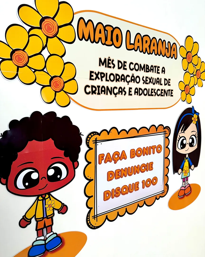 PAINEL MAIO LARANJA - FAÇA BONITO — imagem 6