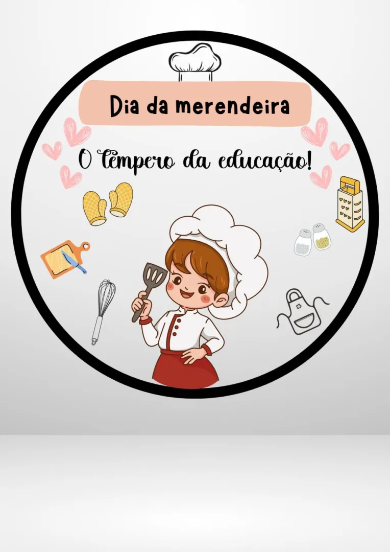 Painel Merendeira — Pronto para Imprimir — imagem 2