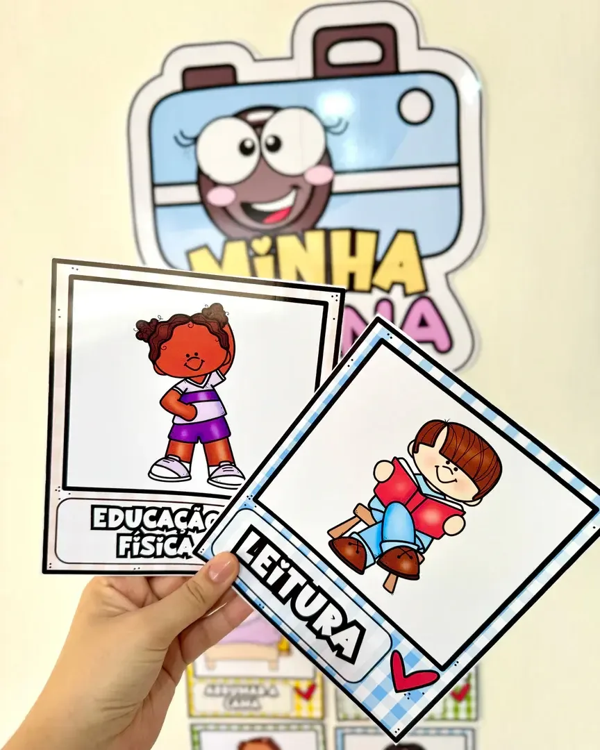 PAINEL MINHA ROTINA / ROTINA ESCOLAR PARA EDUCAÇÃO ESPECIAL — imagem 3