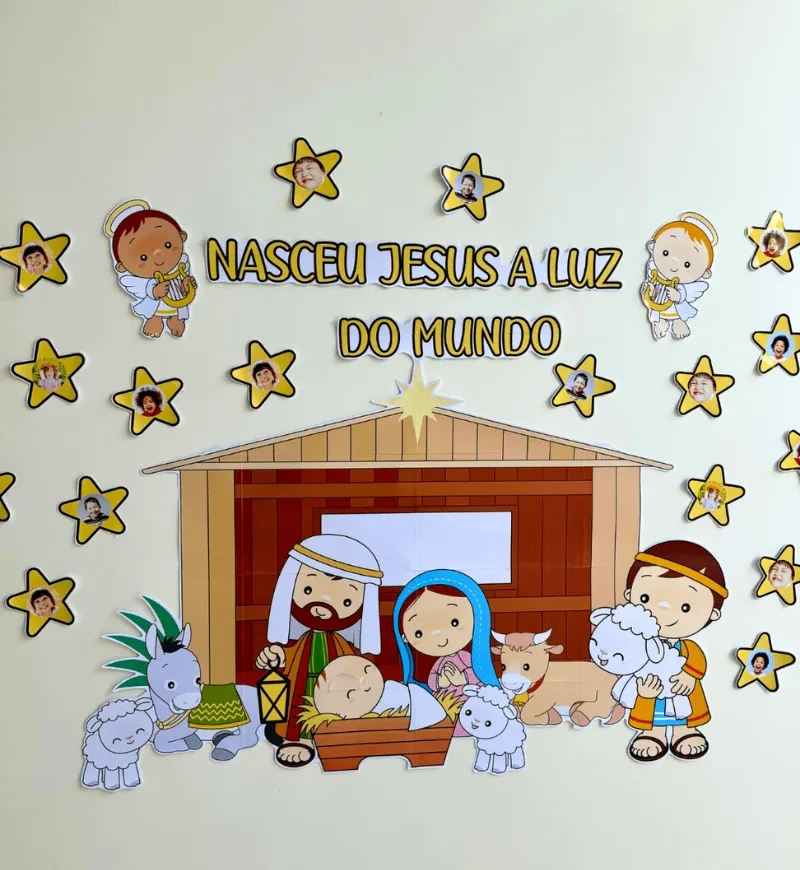 Painel Natal Cristão PDF Educação Infantil — imagem 6