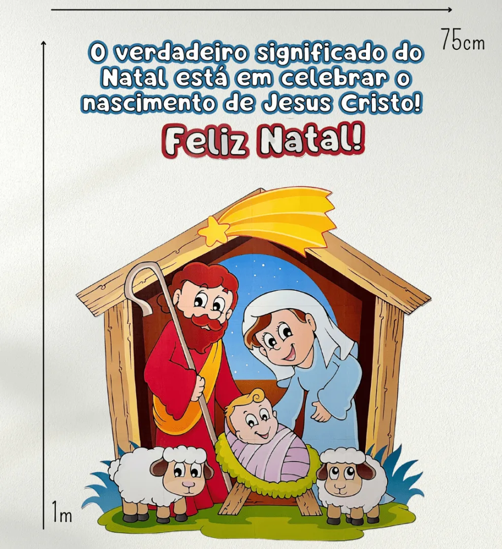 Painel Natal - Presépio — imagem 2