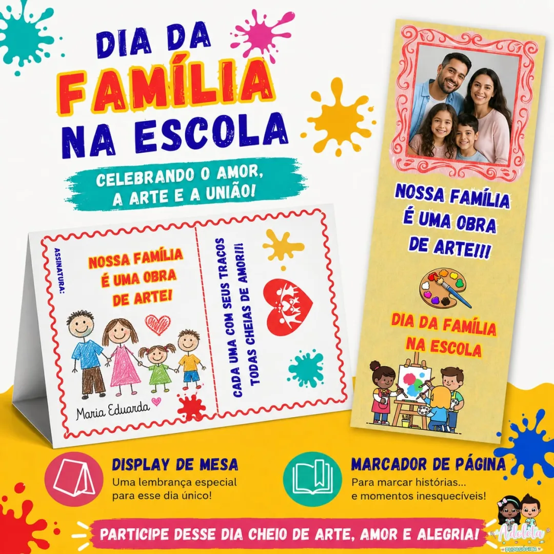 Painel Nossa Família é uma Obra de Arte — imagem 2