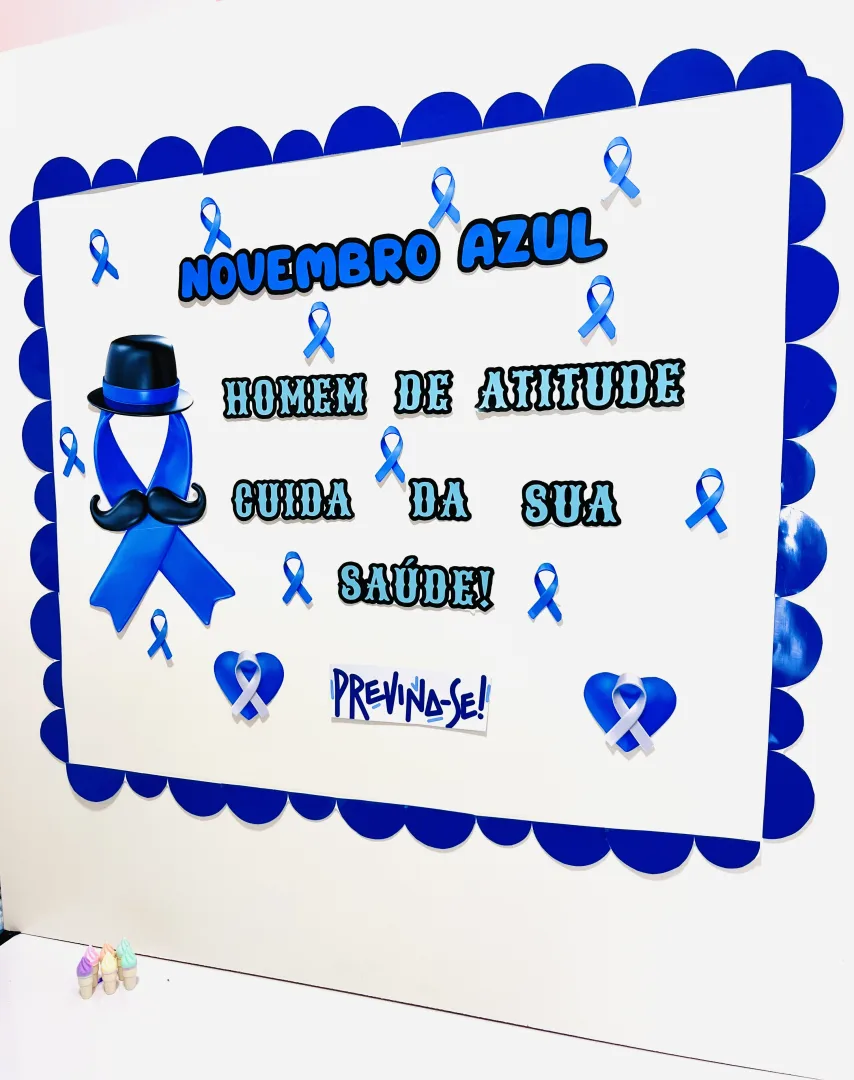 Painel Novembro Azul – Campanha de Conscientização — imagem 2