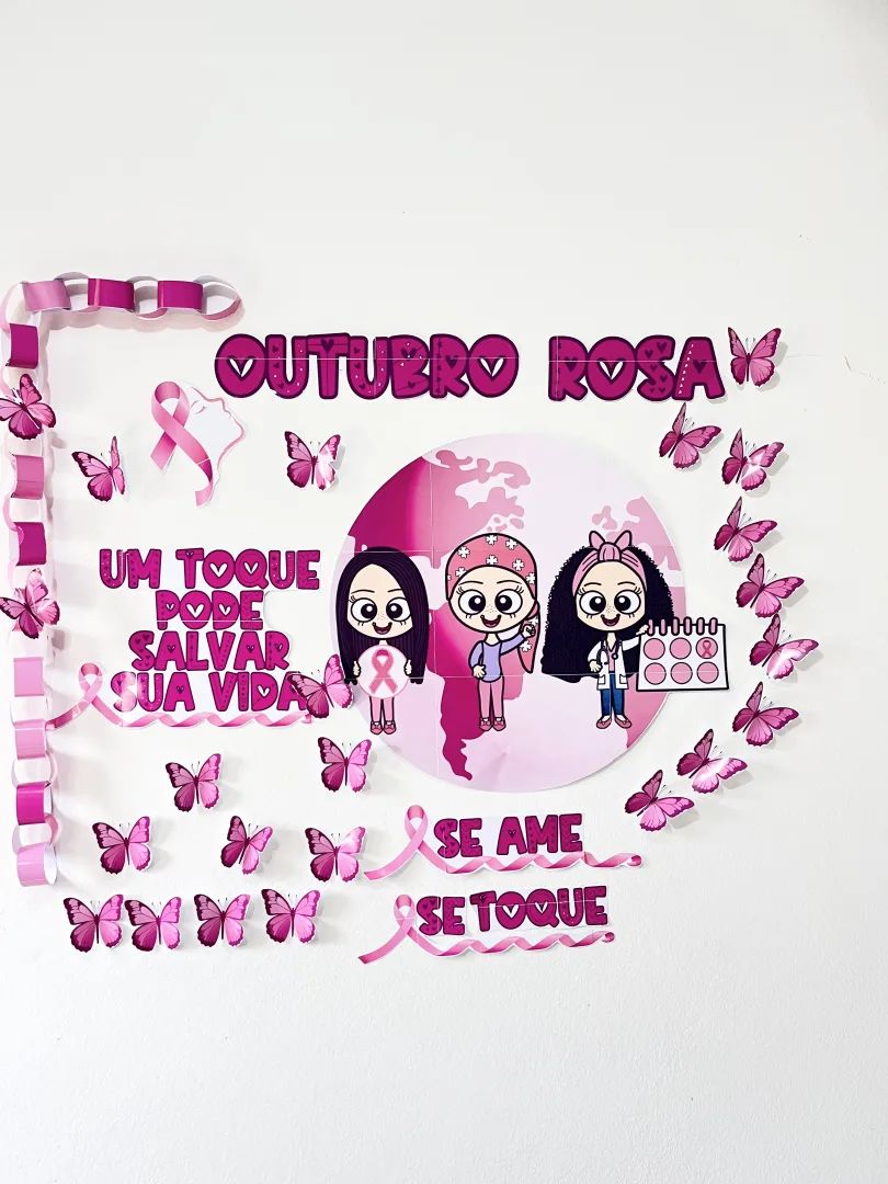 Painel Outubro Rosa: A Beleza do Cuidado e da Prevenção — imagem 2