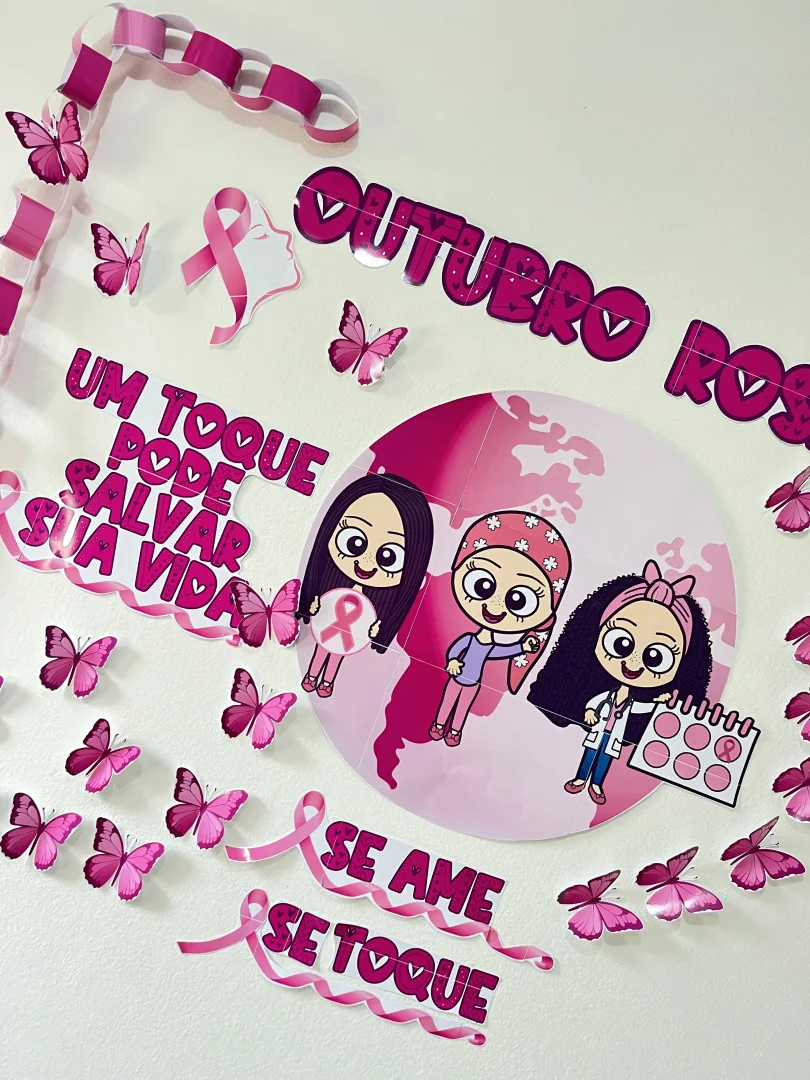 Painel Outubro Rosa: A Beleza do Cuidado e da Prevenção — imagem 3