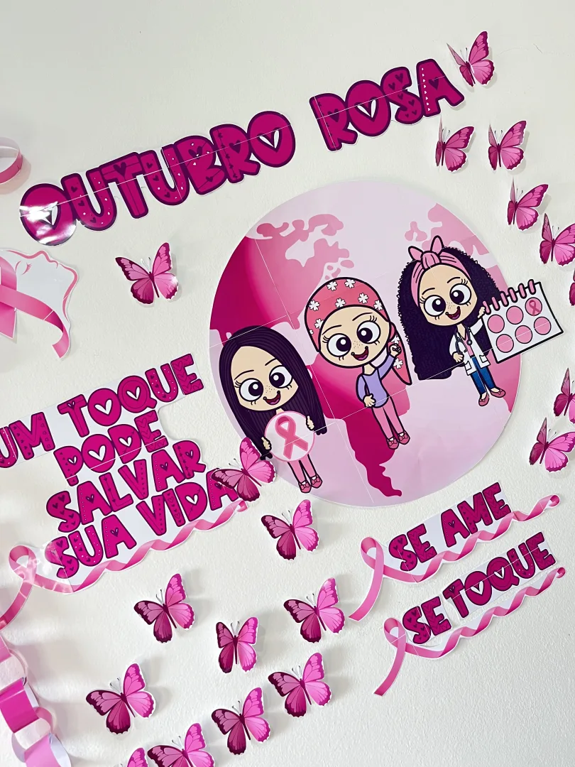 Painel Outubro Rosa: A Beleza do Cuidado e da Prevenção — imagem 4