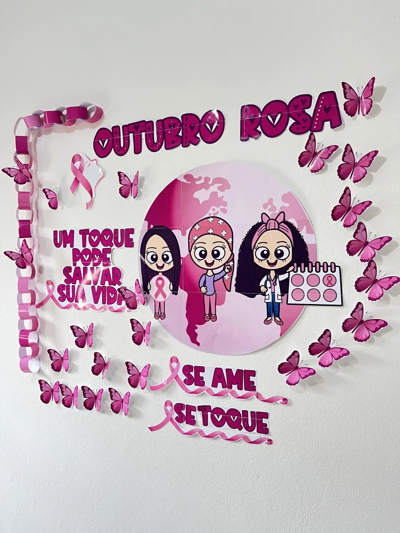Painel Outubro Rosa: A Beleza do Cuidado e da Prevenção — imagem 5
