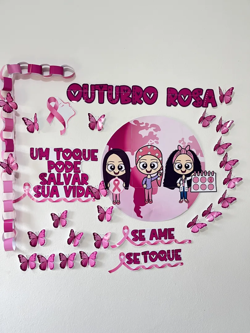 Painel Outubro Rosa: A Beleza do Cuidado e da Prevenção — imagem 6