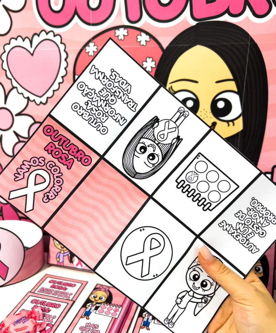PAINEL OUTUBRO ROSA E LEMBRANCINHAS — imagem 6